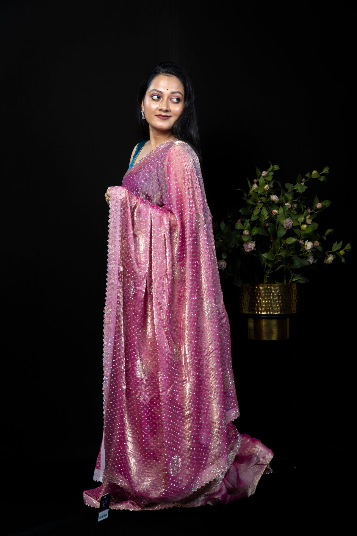 Jimmy choo Pastel Silk Saree Collection with Zari Work & Matching Blouse | Traditional Party Wear Saree