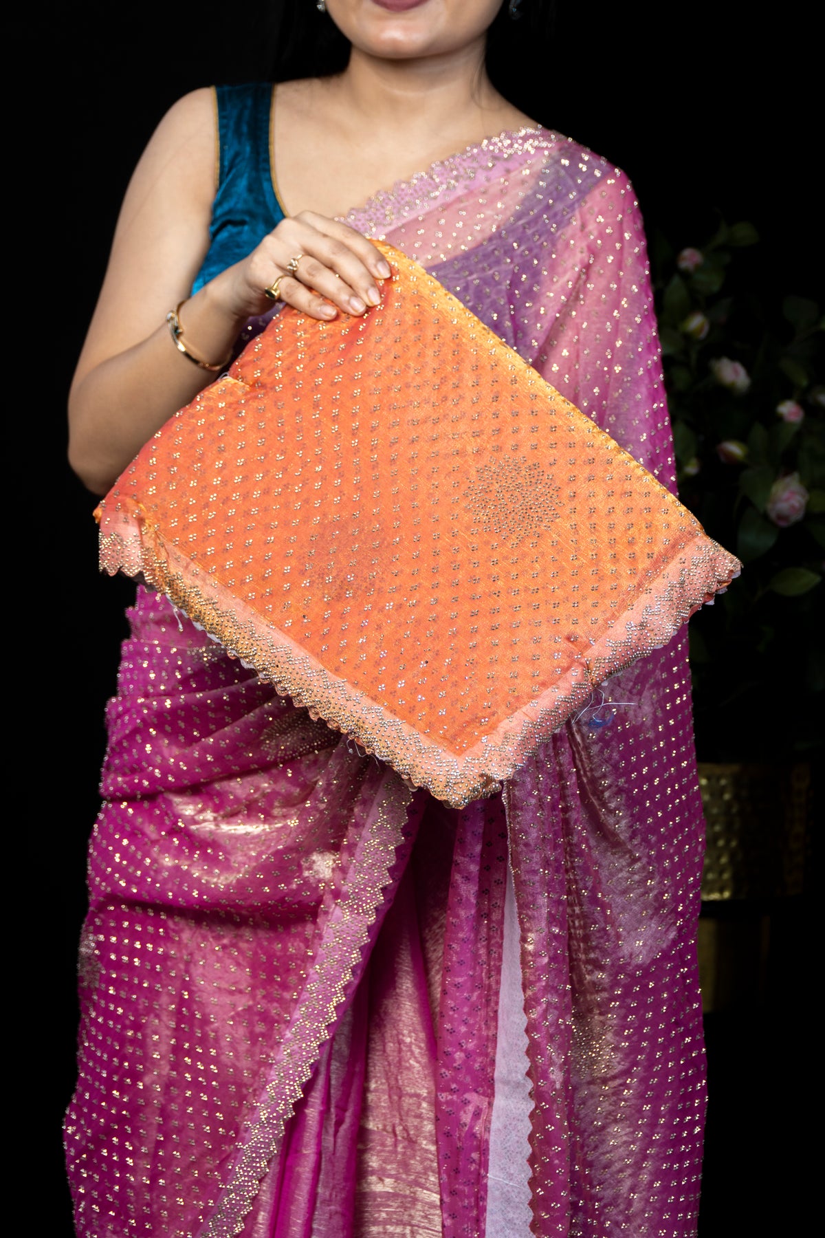 Jimmy choo Pastel Silk Saree Collection with Zari Work & Matching Blouse | Traditional Party Wear Saree