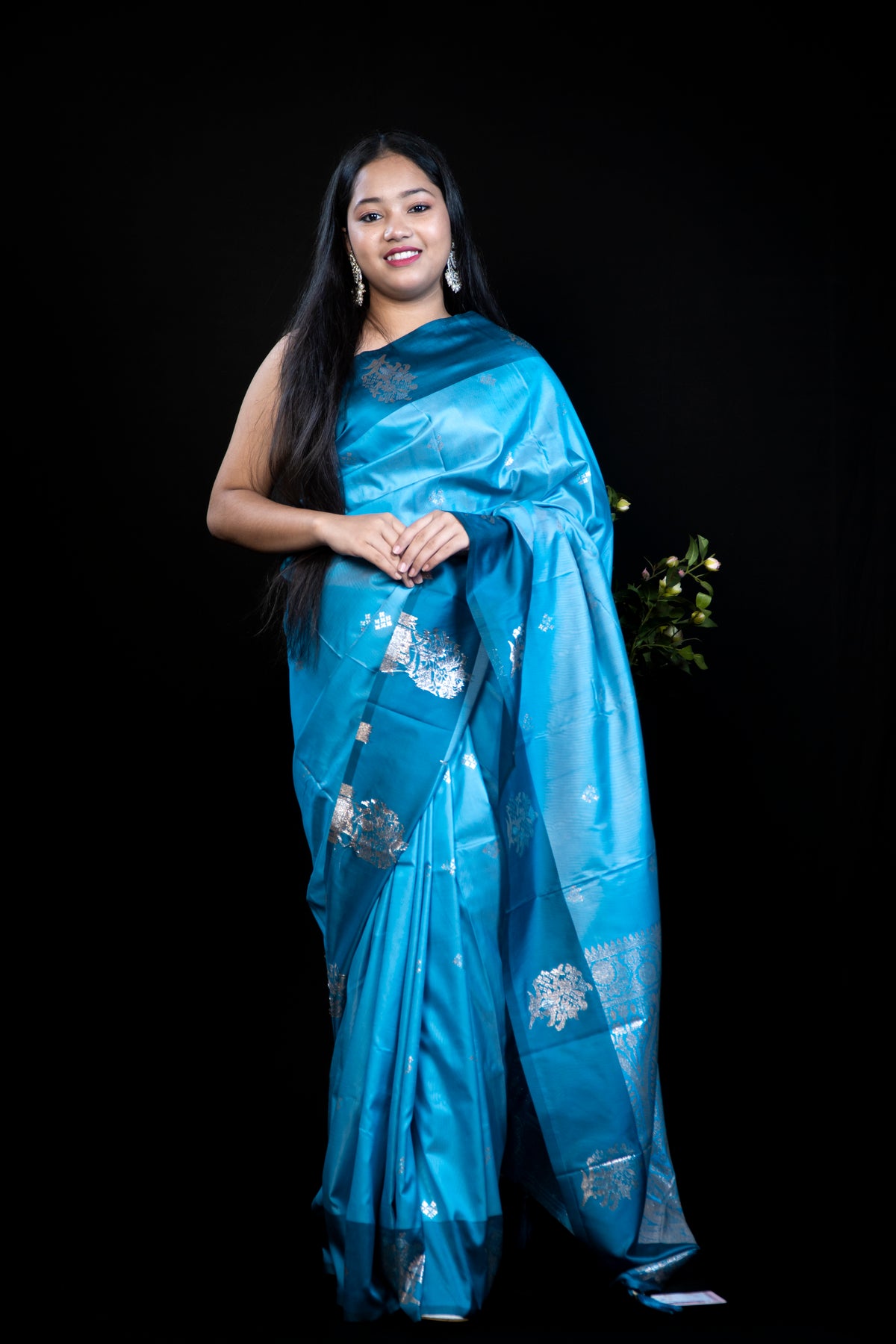 Mal Gudi Silk Saree with Blouse Piece