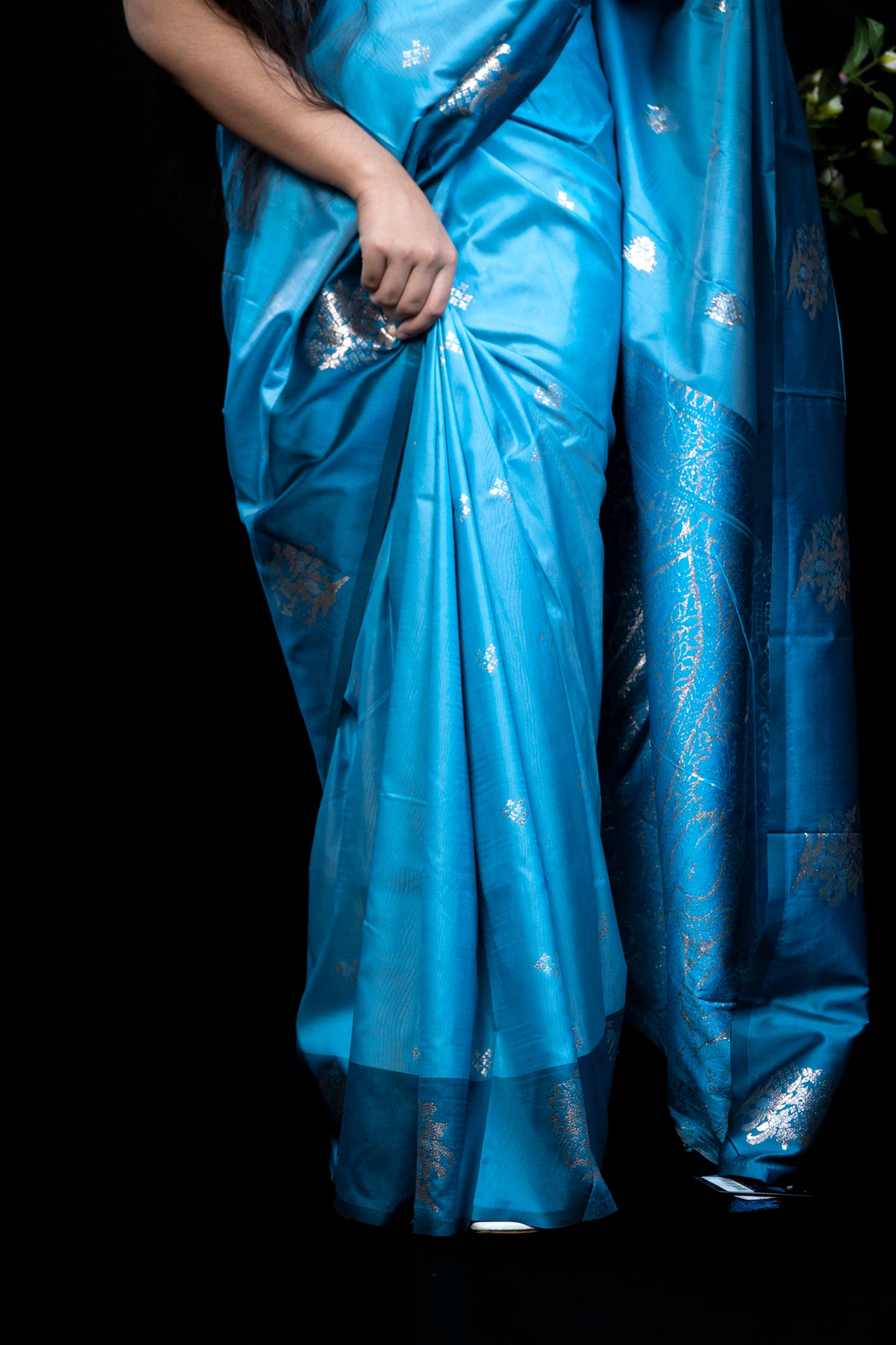 Mal Gudi Silk Saree with Blouse Piece