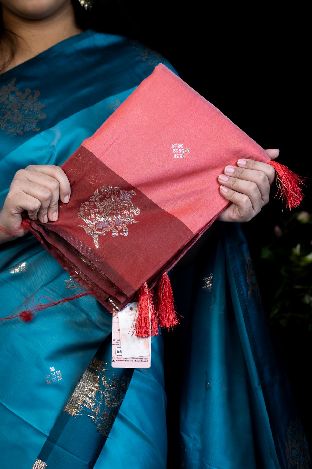 Mal Gudi Silk Saree with Blouse Piece