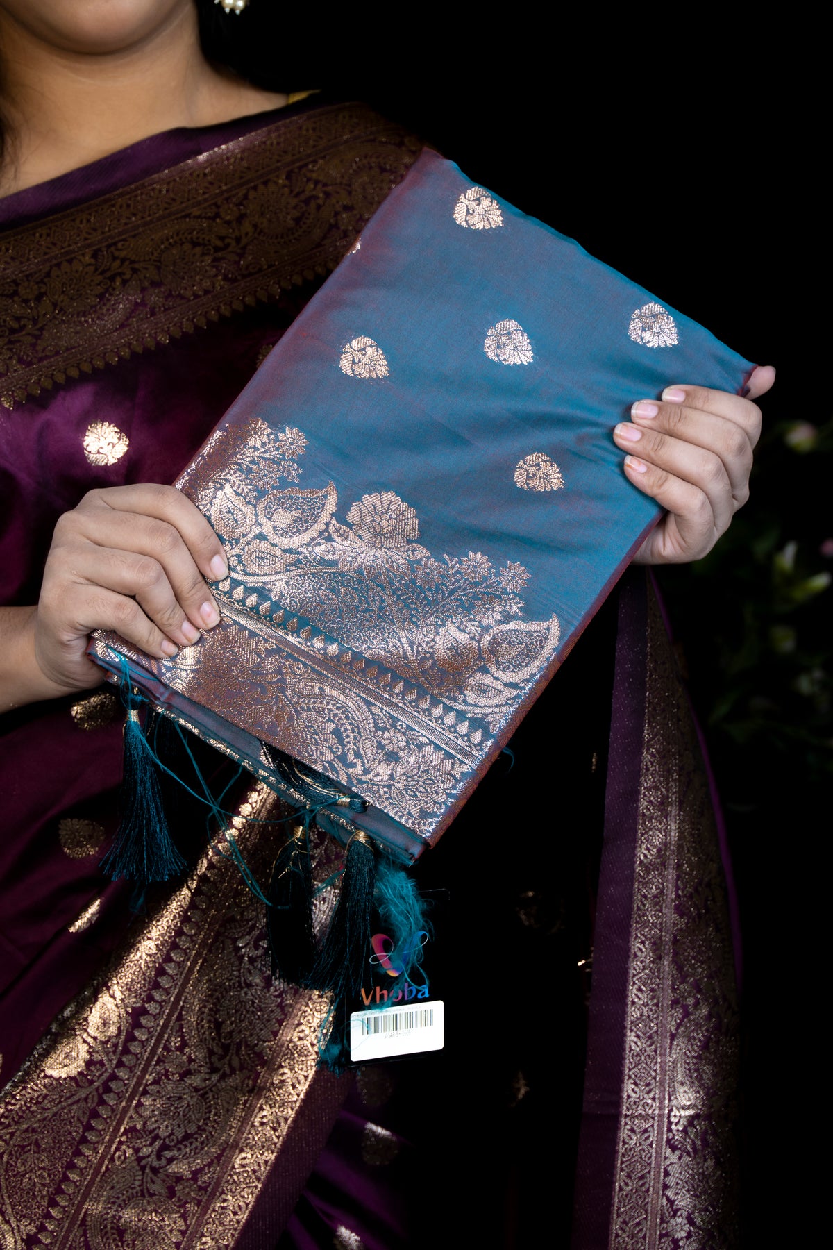 Janvika Silk Saree with Blouse Piece