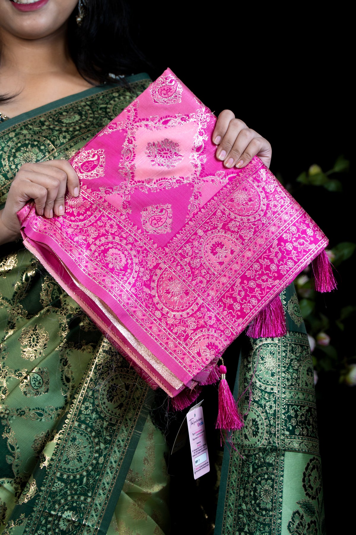 Elegant Rangkart Woven Silk Saree with Rich Gold Zari Work