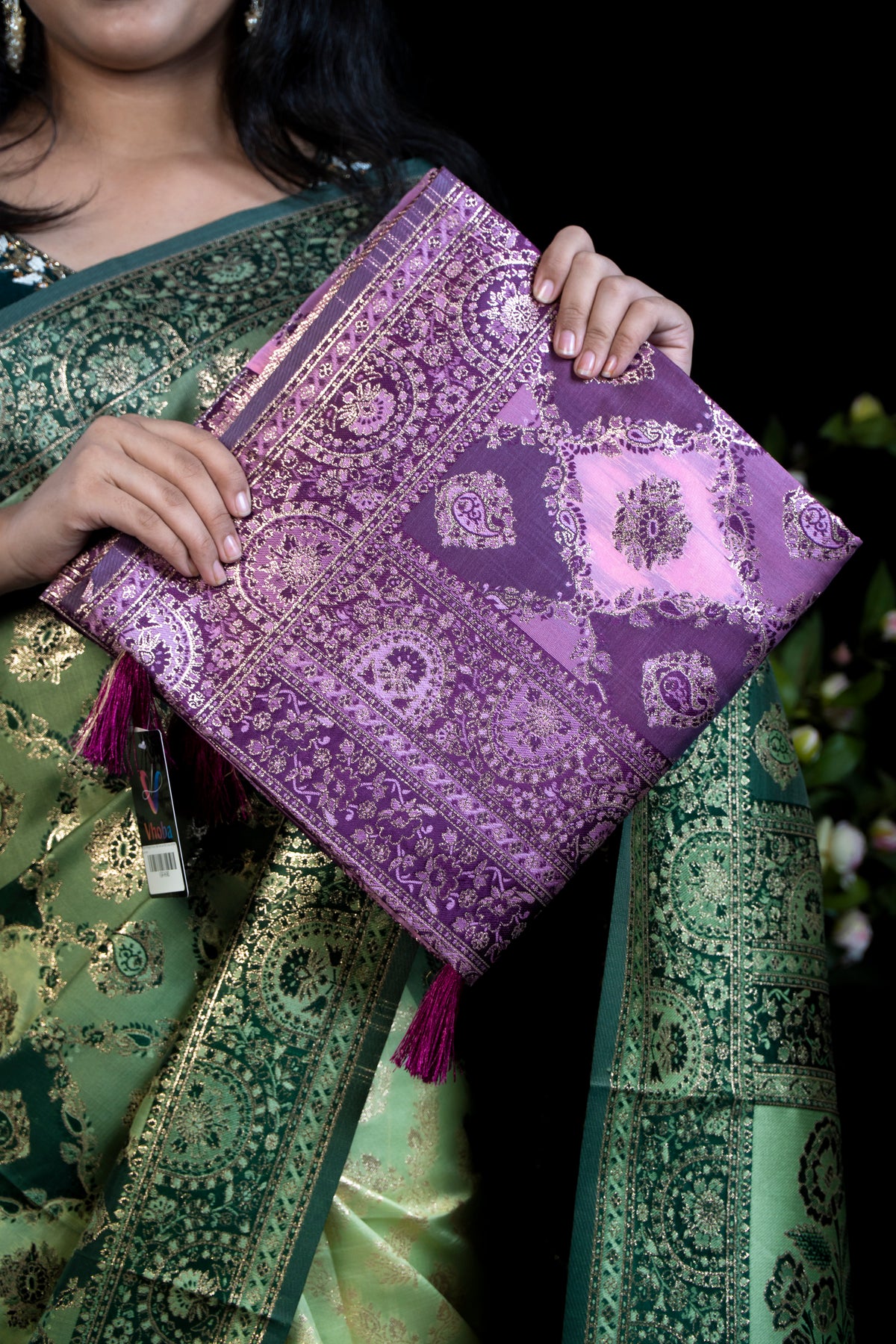 Elegant Rangkart Woven Silk Saree with Rich Gold Zari Work