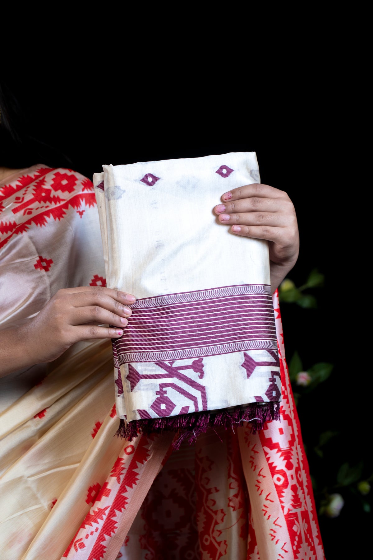 Tussar Silk Saree with Blouse Piece