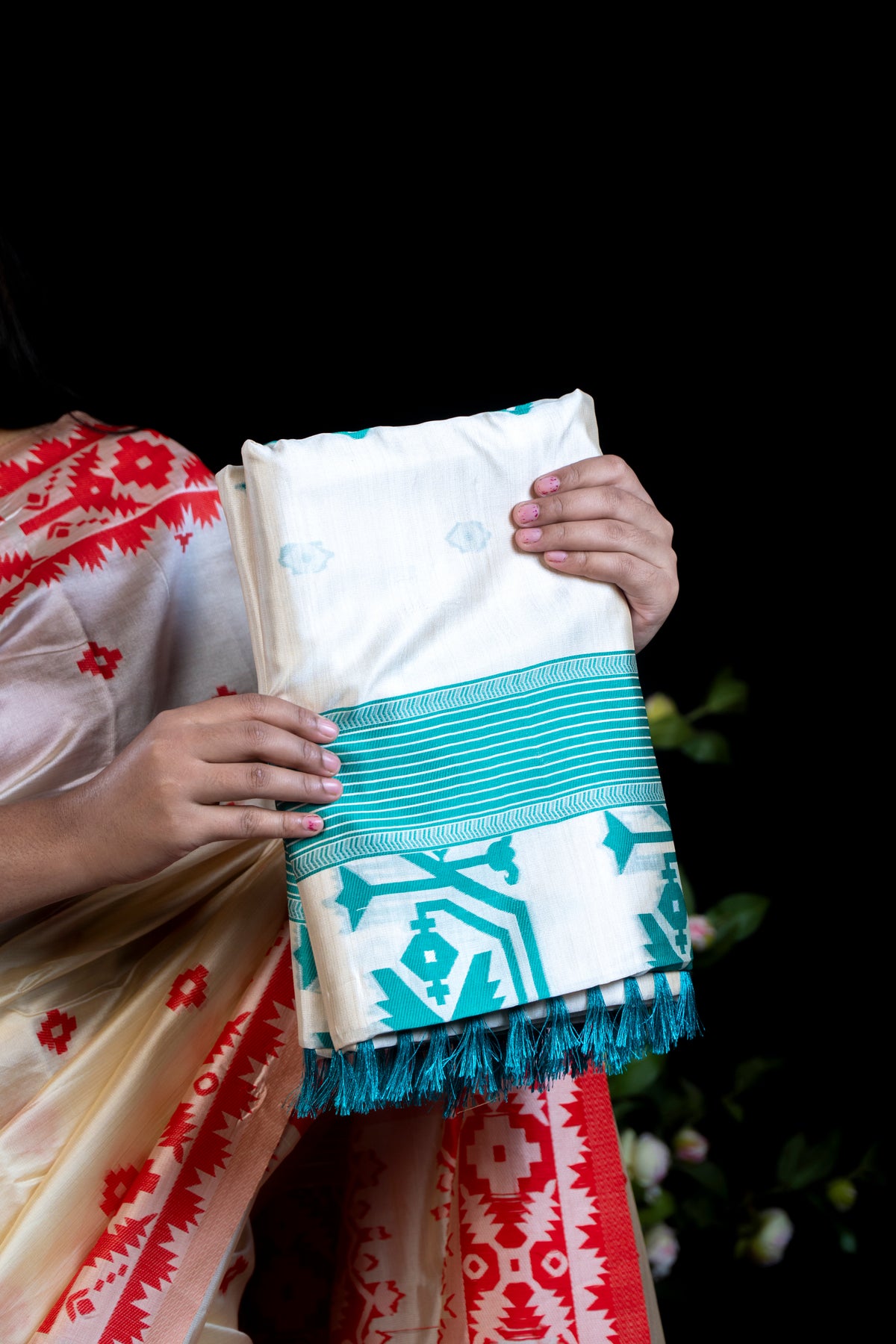 Tussar Silk Saree with Blouse Piece