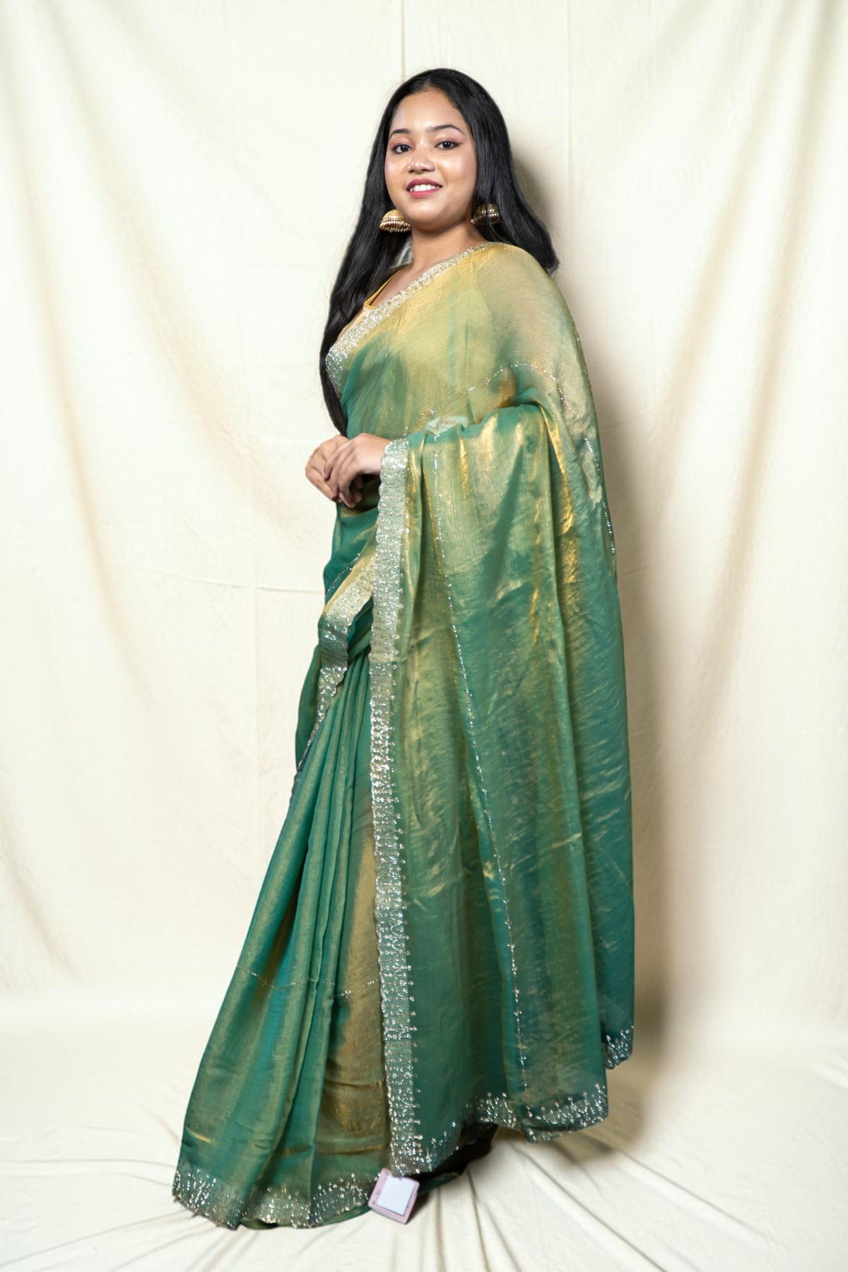 Rich Jewel Tone frendy Silk Saree Collection with Woven Border & Zari Work | Party Wear Saree